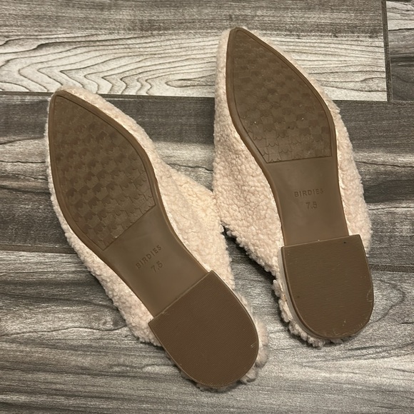 Birdies The Lark Ivory Shearling Mule - Picture 10 of 13